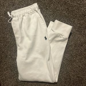 polo ralph lauren sweats white/cream size M like new condition